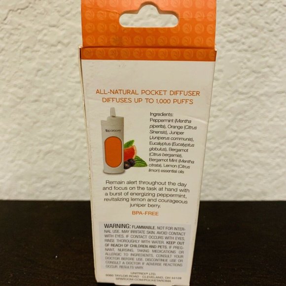 Spa Room Pocket Aroma Focus Personal Diffuser - Picture 2 of 2